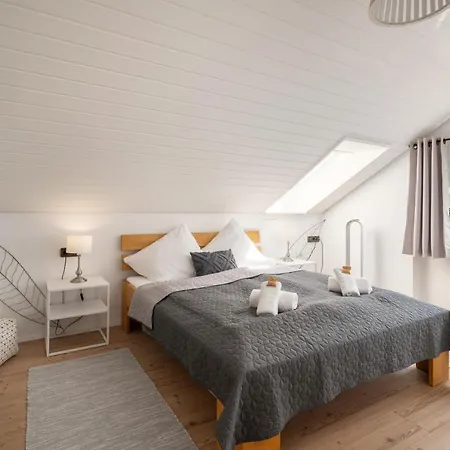 Wohlfuehlwohnung Mit Parkplatz, Zentral, Schnelles Wlan, Bodensee & Schweiz Naehe شقة *